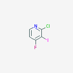Structure of 2-chloro-4-fluoro-3-iodopyridine