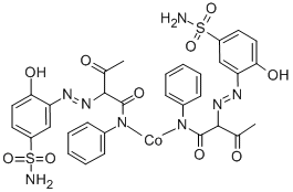 Structure of Acid Yellow 4R