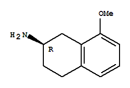 Structure of (R)-8-METHOXY-1,2,3,4-TETRAHYDRO-NAPHTHALEN-2-YLAMINE