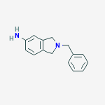 Structure of 2-BENZYL-2,3-DIHYDRO-1H-ISOINDOL-5-YLAMINE