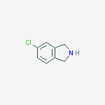 Structure of 5-CHLOROISOINDOLINE HYDROCHLORIDE
