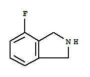4-氟异吲哚结构式