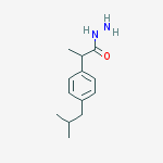 Structure of 2-(4-ISOBUTYLPHENYL)PROPANOHYDRAZIDE