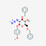 Structure of 4-METHOXYPHENYL 2-AZIDO-3,6-DI-O-BENZYL-2-DEOXY-BETA-D-GLUCOPYRANOSIDE