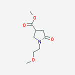 Structure of Methyl 1-(2-Methoxyethyl)-2-oxopyrrolidine-4-carboxylate