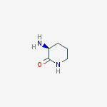 Structure of (S)-3-AMINOPIPERIDIN-2-ONE