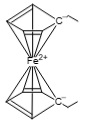 Structure of 1,1-DIETHYLFERROCENE
