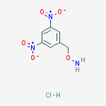 Structure of 3,5-DINITROBENZYLOXYAMINE HYDROCHLORIDE