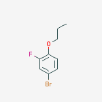 Structure of 4-Bromo-2-fluoro-1-propoxybenzene