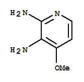Structure of 2,3-Pyridinediamine,4-methoxy-