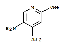 Structure of 6-METHOXY-3,4-PYRIDINEDIAMINE
