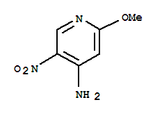 Structure of 2-methoxy-5-nitropyridin-4-amine