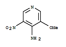 Structure of 4-Amino-3-methoxy-5-nitropyridine