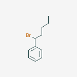 Structure of (1-Bromopentyl)benzene