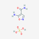 Structure of 5-Aminoisoxazole-4-carboxamide sulfate