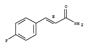 Structure of 3-(4-FLUOROPHENYL)-2-PROPENAMIDE  97