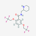 Structure of Flecainide-d3
