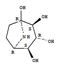 Structure of calystegine B(2)
