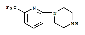 Structure of 1-[6-(Trifluoromethyl)pyridin-2-yl]piperazine
