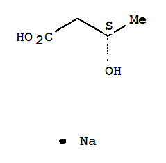 Structure of (S)-3-HYDROXYBUTYRIC ACID SODIUM SALT