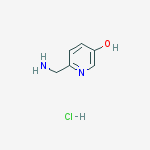 Structure of 2-Aminomethyl-5-hydroxypyridine hydrochloride