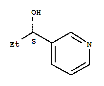 3-PYRIDINEMETHANOL,A-ETHYL-,(S)-结构式