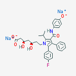 Structure of 4-Hydroxy Atorvastatin Disodium Salt