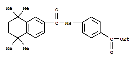 Structure of N-(4-Ethoxyphenylcarbonyl)-1,1,4,4-tetramethyltetralin-6-carboxamide