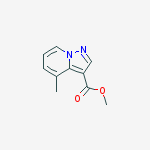 Structure of 4-Methyl-methyl pyrazolo[1,5-a]pyridine-3-carboxylate