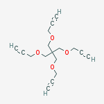 Structure of Tetrakis(2-propynyloxymethyl) methane
