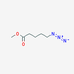Structure of 5-Azidopentanoic acid methyl ester