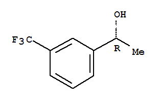 Structure of (R)-1-[3-(TRIFLUOROMETHYL)PHENYL]ETHANOL