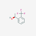 Structure of (S)-1-[2-(TRIFLUOROMETHYL)PHENYL]ETHANOL