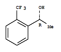 Structure of (R)-1-[2-(TRIFLUOROMETHYL)PHENYL]ETHANOL