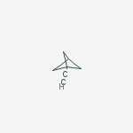 Structure of Bicyclo[1.1.1]pentane, 1-ethynyl-