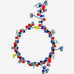 Structure of C-TYPE NATRIURETIC PEPTIDE (32-53) (HUMAN, PORCINE, RAT)