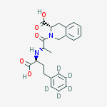 Structure of Quinaprilat-D5