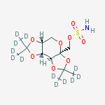 Structure of TOPIRAMATE-D12