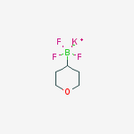 Structure of Potassium tetrahydro-2H-pyran-4-trifluoroborate