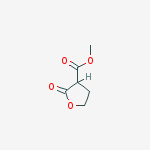 Structure of methyl 2-oxotetrahydrofuran-3-carboxylate