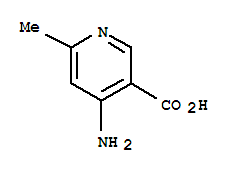 4-氨基-6-甲基烟酸结构式
