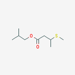 Structure of ISOBUTYL 3-METHYLTHIOBUTYRATE