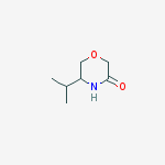 Structure of 5-isopropylmorpholin-3-one