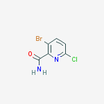 Structure of 3-Bromo-6-chloropicolinamide