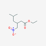 Structure of 5-Methyl-3-nitromethyl-hexanoic Acid, Ethyl Ester