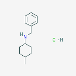 Structure of (1S,4S)-N-BENZYL-4-METHYLCYCLOHEXANAMINE HYDROCHLORIDE