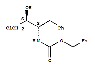 Structure of (2S,3S)-3-(Benzyloxycarbonylamino)-1-chloro-2-hydroxy-4-phenylbutane