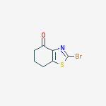 Structure of 2-bromo-6,7-dihydro-1,3-benzothiazol-4(5h)-one