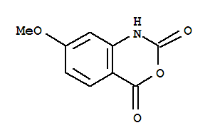Structure of 7-METHOXY-1H-BENZO[D][1,3] OXAZINE-2,4-DIONE