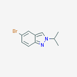 Structure of 5-Bromo-2-isopropyl-2H-indazole